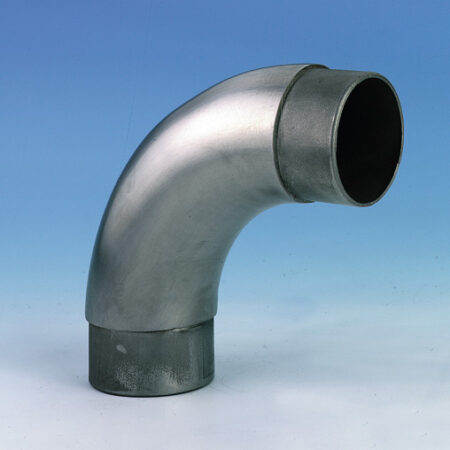 Flush curved elbow 90