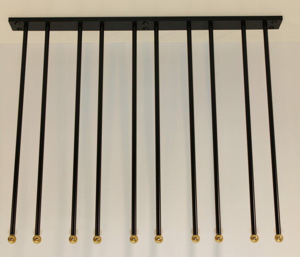 Glass rack wall
