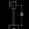 6" Ball end post - Bild 2