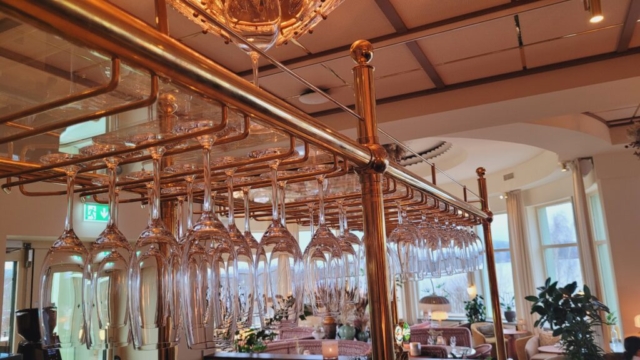 Glass hanger brass - glashangare massing - BBS Design